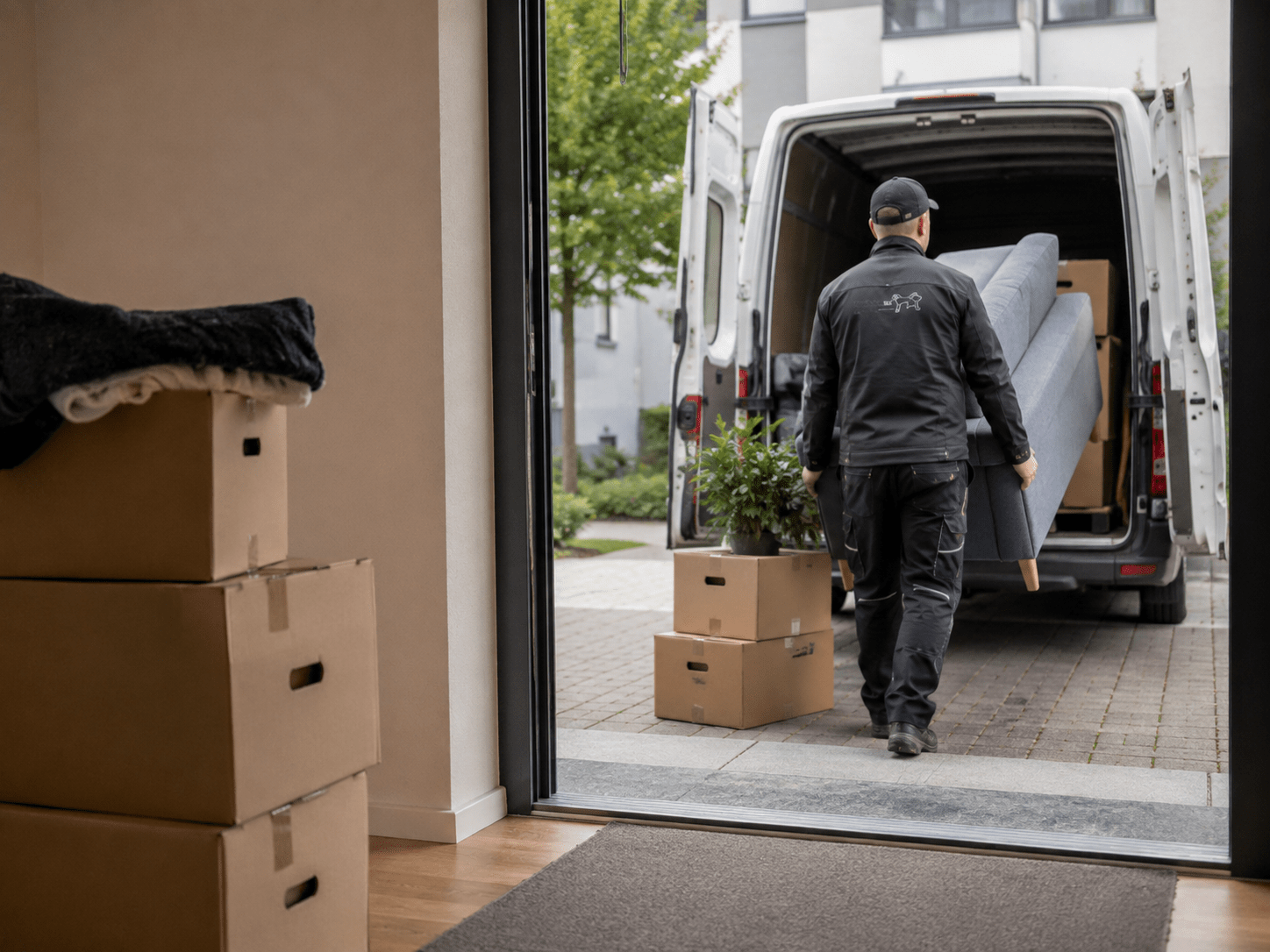 Umzugsdienstleistung mit Möbeltransport